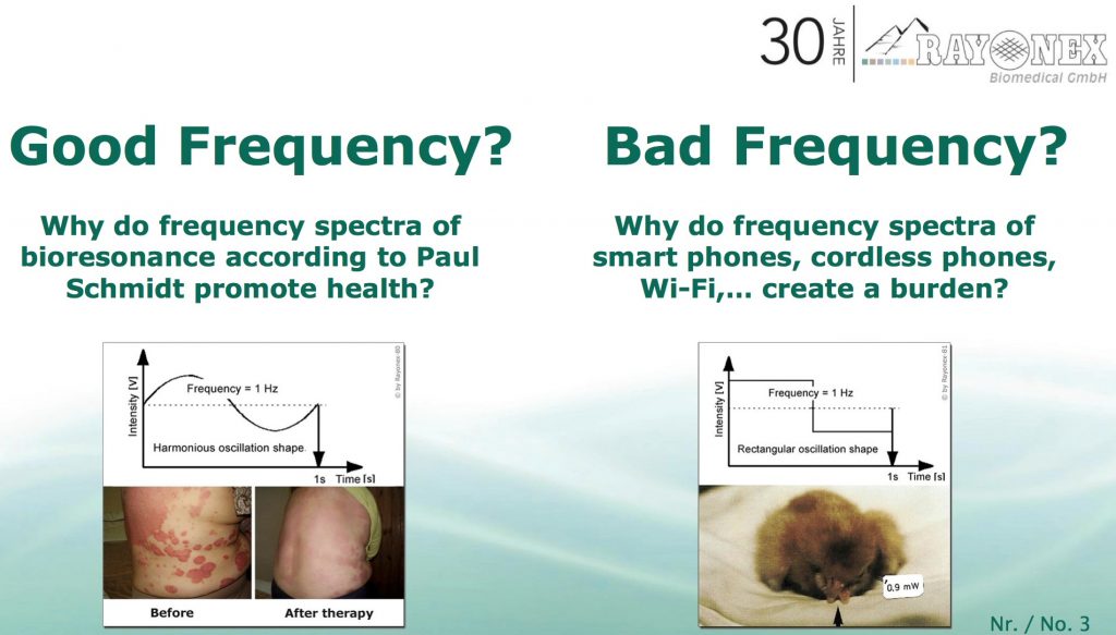 Bioresonance 生物共振療法 - 每個頻率都有其具體的功效